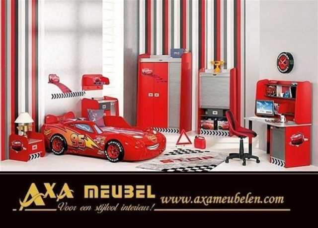 Disney Cars McQueen zimmer Kinder Rennwagen Autobett AXA Möbel - Moebel Haushalt - 2512cm