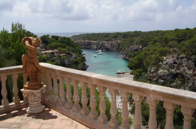 Langzeitmiete Mallorca: Pool Chalet in erster Meereslinie in Cala Pi - Immobilien - Campos / Mallorca