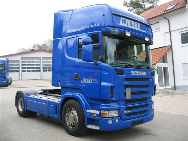 Verkaufen Sattelzugmaschine Scania R420 Topline  Fa.Scherf 07451-53830 - Nutzfahrzeuge - Horb
