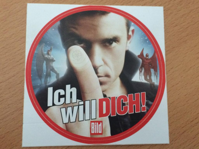 AUFKLEBER, STICKER >> ICH WILL DICH - Sammlungen - Lüneburg