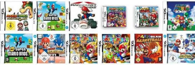 R4i DS / DSi / XL inkl. 12 Spiele MARIO Collection  - Hobby Spiele - Mettmann
