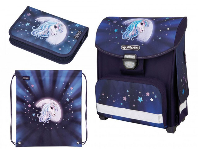 Schulranzen Herlitz SMART ausgestattete Federtasche Sportbeutel Reflektor 38x30x - Baby und Kind - Hannover