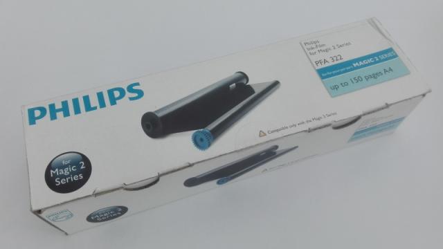 Original Druckfolie für Philips Fax Magic 2 -Serie, PFA 321 322 324, ca.140 Seit - Telekommunikation - Ahrensburg