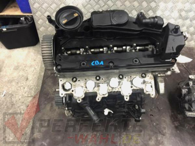 Motor AUDI A3 VW GOLF VI 2.0TDI 140PS Dieselmotor CBA 1968cm³ Baujahr 2008 - Auto Teile - Mannheim
