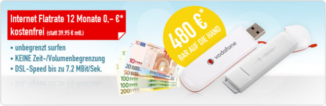 Internet Flatrate - 12 Monate kostenfrei - Telekommunikation - Kittendorf