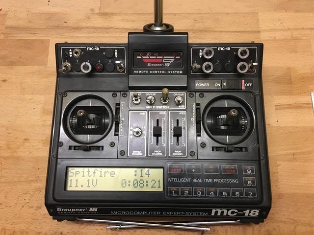 Graupner Fernsteuerung MC 18, 35 MHz Sende HF-Modul mit Quarz - Modellbau - Gent