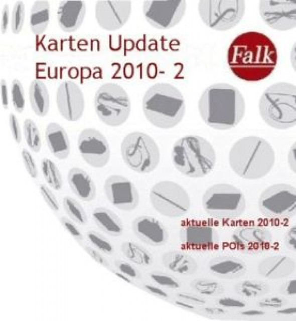 Falk Karten Europa 2010-2 für M und F Serie  - Auto Zubehoer - Köln