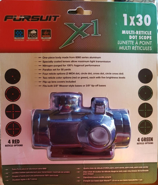Rotpunktvisier/ Red Dot Sight rot/ grün - Sport - Calw