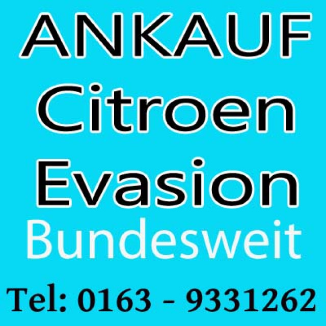 Auto verkaufen Citroen Evasion - Motorschaden & Unfallschaden - Autos nach Marken - Bergheim