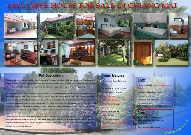 Haus mit Whirlpool in Chiang Mai, Thailand zu verkaufen - Immobilien - Chiang Mai