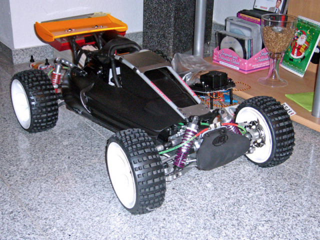 FG Baja 4WD Competition, Hydrobremsen, Spektrum DX3.0, aufgebaut  - Modellbau - Rheinfelden