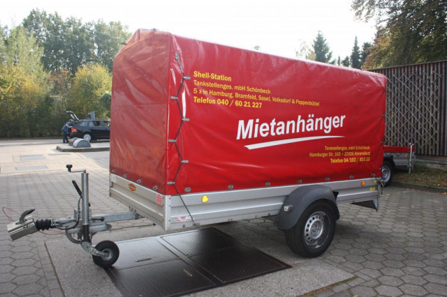 Autoanhänger 1350 kg Anhängerverleih 7 Tage Service Hamburg - Nutzfahrzeuge - Hamburg