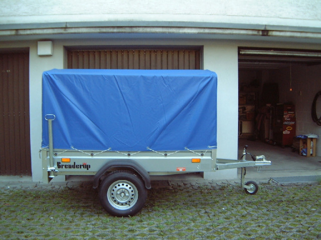 750 Kg Anhänger mit Plane zu Vermieten - Vermietungen - Wuppertal