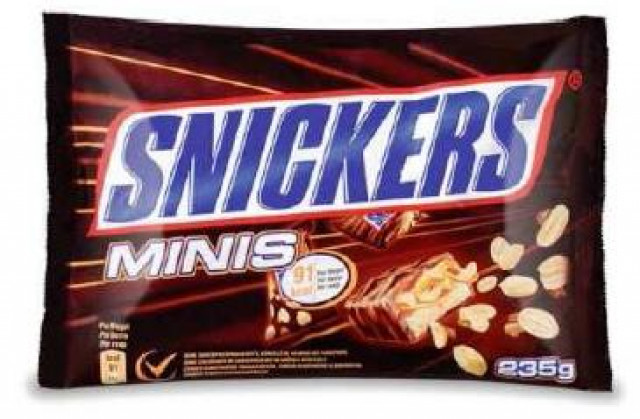Snickers, Bounty, Twix Minis im Beutel 235g Restposten - Sonstige Anzeigen - Goerlitz