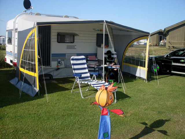 Mehler Strohmeyer Sommer Vorzelt 1 Jahr alt/ Versand mögl. - Camping - Schleswig