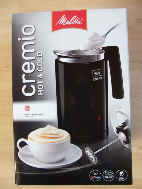 Cremio® Milchaufschäumer, anthrazit NEU + Originalverpackt - Haushalt - Beselich