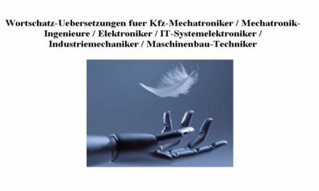 Nur 13€ für Technisches Englisch Wörterbuch Maschinenbau Elektronik Automobiltec - Lernen Lehren Lesen - Seligenstadt