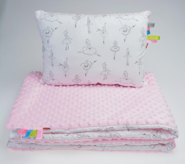 Babybettwäsche Babybettenset Minky Baumwolle Silikonvlies Kissen 30x40 Decke 75x - Baby und Kind - Kiel