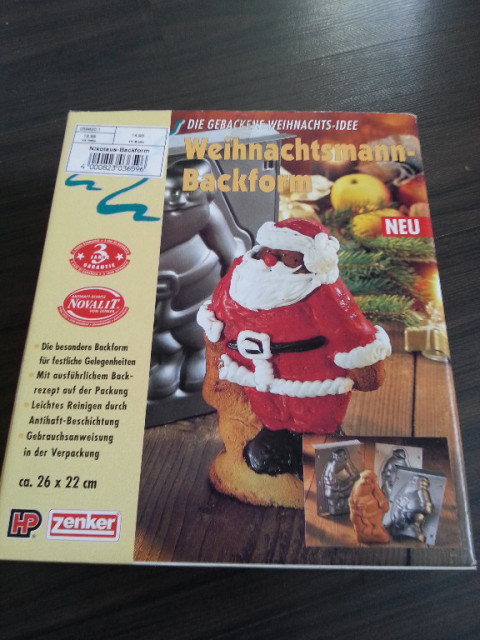 Weihnachtsmann-Backform - Haushalt - Esslingen-am-Neckar