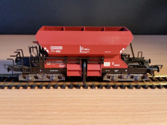 H0 Fleischmann 5525 4 Achsen Selbstentladewagen der DB - Modellbau - Gröden