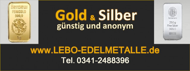 Flucht vor der Krise in GOLD   SILBER - Sonstige Anzeigen - Leipzig
