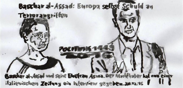 POLITNIK 1449 Syriens Machthaber 30.12.16 Original Meierhof - Sammlungen - Tangerhütte