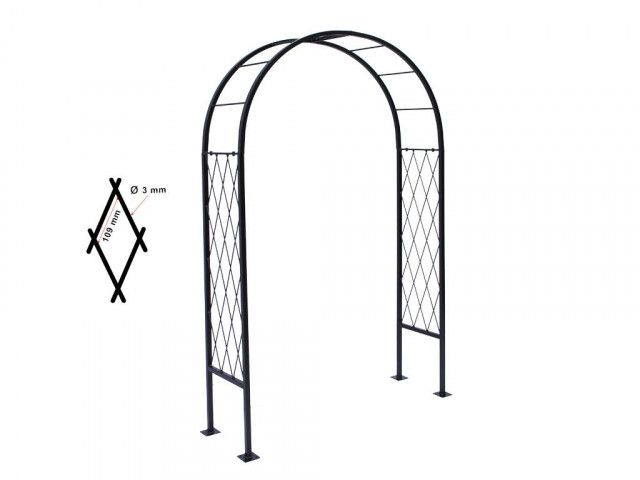 Rosenbogen Pergola Metallrosenbogen LIECHTENSTEIN Rosensäule - Handwerk Hausbau Garten - Stadthagen