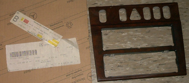 Blende oben wurzelnuss E-Klasse W210 A 2106806939 - Auto Teile - Einbeck