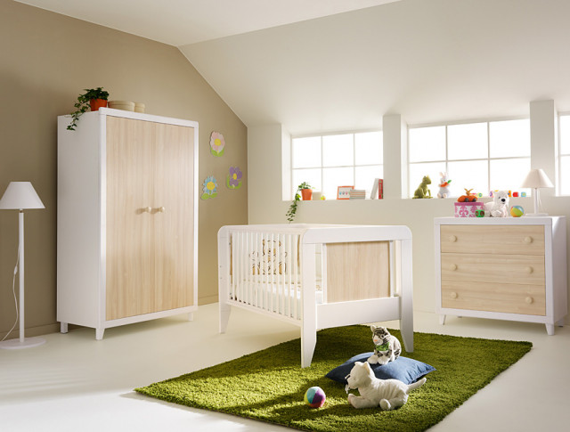 Kinderbett aus der Kollektion Anouk (umbaubar zum Juniorbett) - Baby und Kind - Dresden