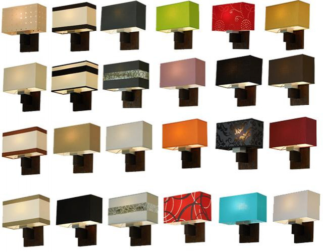 Wandleuchte Wandstrahler Lampe Eichenholz Vitoria-016 B - Moebel Haushalt - Markersdorf