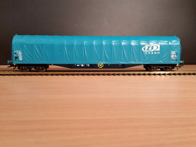 Märklin H0 Schiebeplanwagen 4 Achsen SVCB - Cargo - Modellbau - Gröden