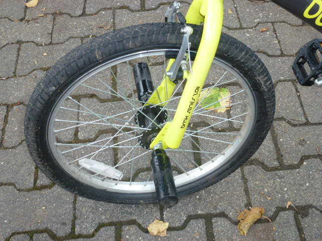 (37) BMX 20 Zoll BOOMER Rahmen Cr - Mo Rh 26 wie neu - Fahrraeder - Mainz