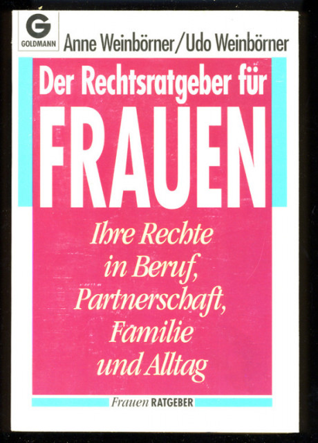 Der Rechtsratgeber für Frauen  - Lernen Lehren Lesen - Regensburg