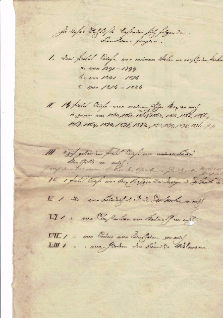 Konvolut von 660 Briefen der Familie du Jarrys von la Roche - Sammlungen - Hannover