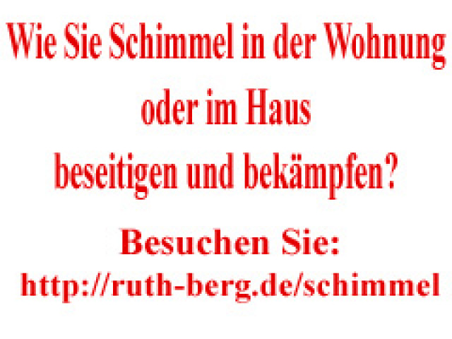 Schimmel Bekämpfung - Sonstige Anzeigen - Königswinter