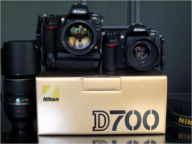 Nikon D700 12MP DSLR-Kamera - Foto Film Cam Optik - Lohmen