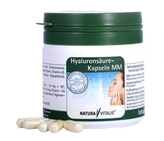 120 Kapseln hochwertige Hyaluronsäure von Natura Vitalis - Wellness Gesundheit - Ludwigshafen