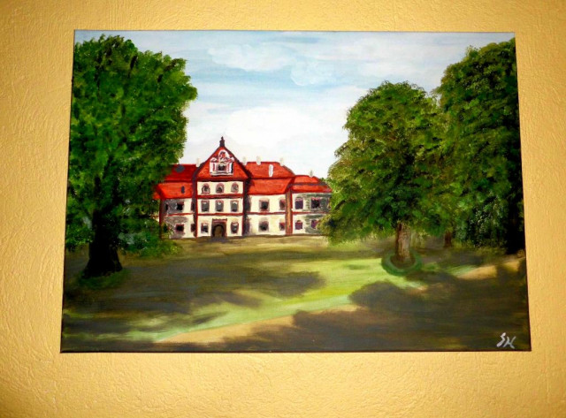 Bild auf Keilrahmen - Großes Acrylbild - Handsigniertes Unikat - 70 cm x50 cm -  - Moebel Haushalt - Schkopau