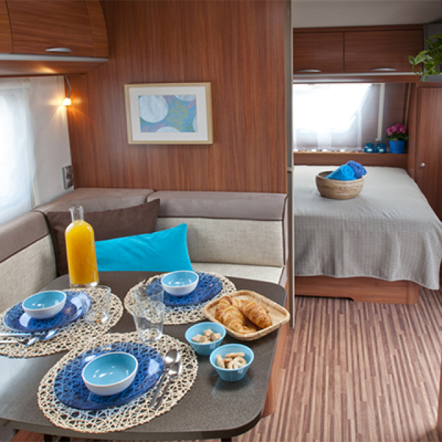 Wohnwagen mieten an der Costa Brava. Ostern Angebot auf Camping Aquarius Costa B - Urlaub Reise - Ventallo