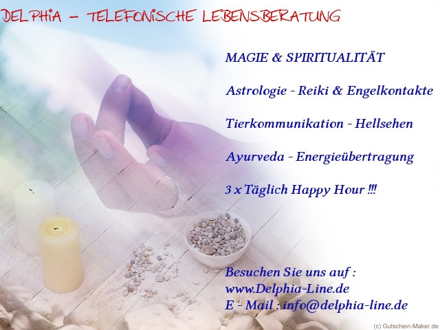 Delphia -  seriöse Lebensberatung am Telefon ! - Kommunikation - Oberhausen