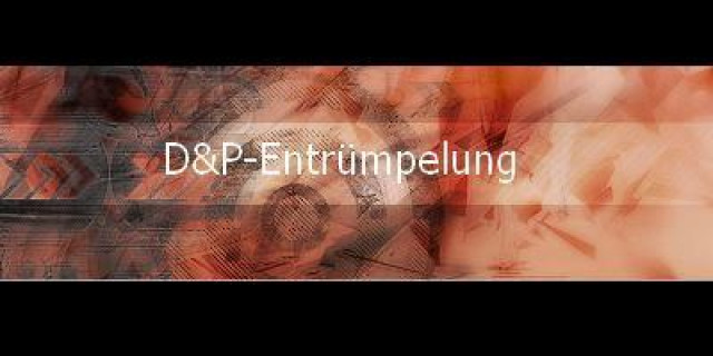 Umzüge/Möbeltransporte/Haushaltsauflösung/  D P-Entrümpelung  - Dienstleistungen Business Gewerbe - Frankfurt