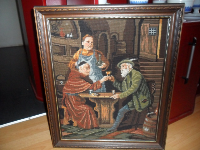 Handgestickter Gobelin  - Sammlungen - Neunkirchen saar