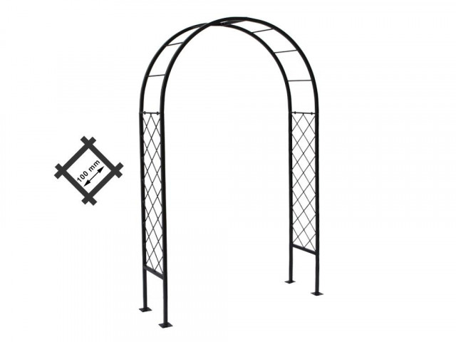 Rosenbogen Pergola Metallrosenbogen LUXEMBURG Rosensäule - Handwerk Hausbau Garten - Stadthagen