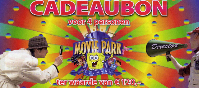Movie park 4 Eintrittskarten für FREIER Eingang - Eintrittskarten Tickets - Culemborg, Niederlande