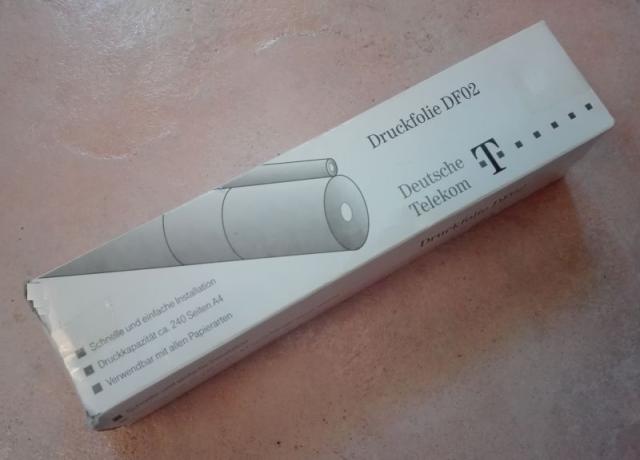 Druckfolie ORIGINAL DF02 Telekom T-Com T-Fax 309 309P, 240 Seiten, ArtNr.1213, M - Buero Geschaeft - Ahrensburg