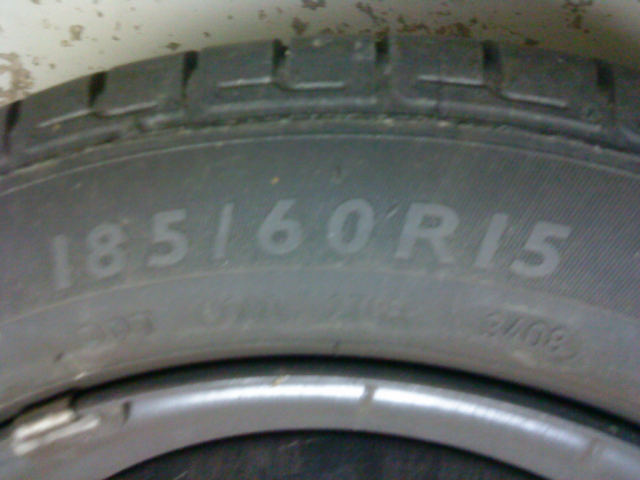 185/ 60 R15 84H Sommerreifen+Felgen von Dunlop 4 Stück - Auto Zubehoer - Chemnitz
