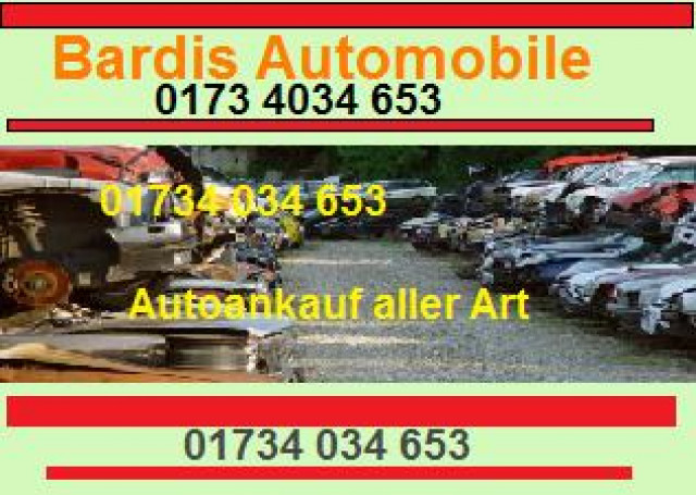  Autoankauf,Suche Pkws, Busse - Auto Specials - Bochum