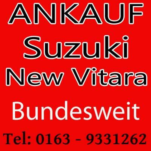 Auto verkaufen Suzuki New Vitara - Motorschaden & Unfallschaden - Autos nach Marken - Oberhausen