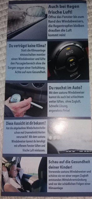 Auto Windabweiser - Auto Zubehoer - Sillian