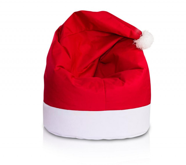 Sitzsackhülle Nikolausmütze Bommel Weihnachten Dekoration Sessel Geschenkidee - Haushalt - Stuttgart 